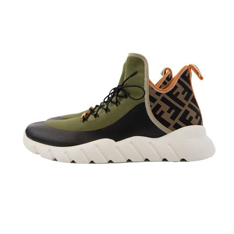 fendi monster sneakers womens price|fendi knit high top sneakers.